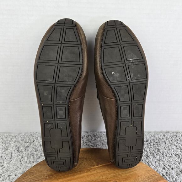 Cole Haan Mens 11M Grand City Venetian Brown Leather Driving Moc Daily Loafer main image 6